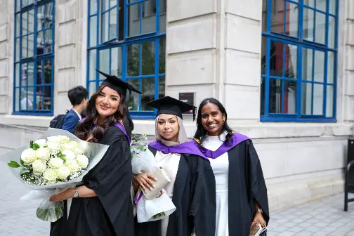 Graduates celebrating
