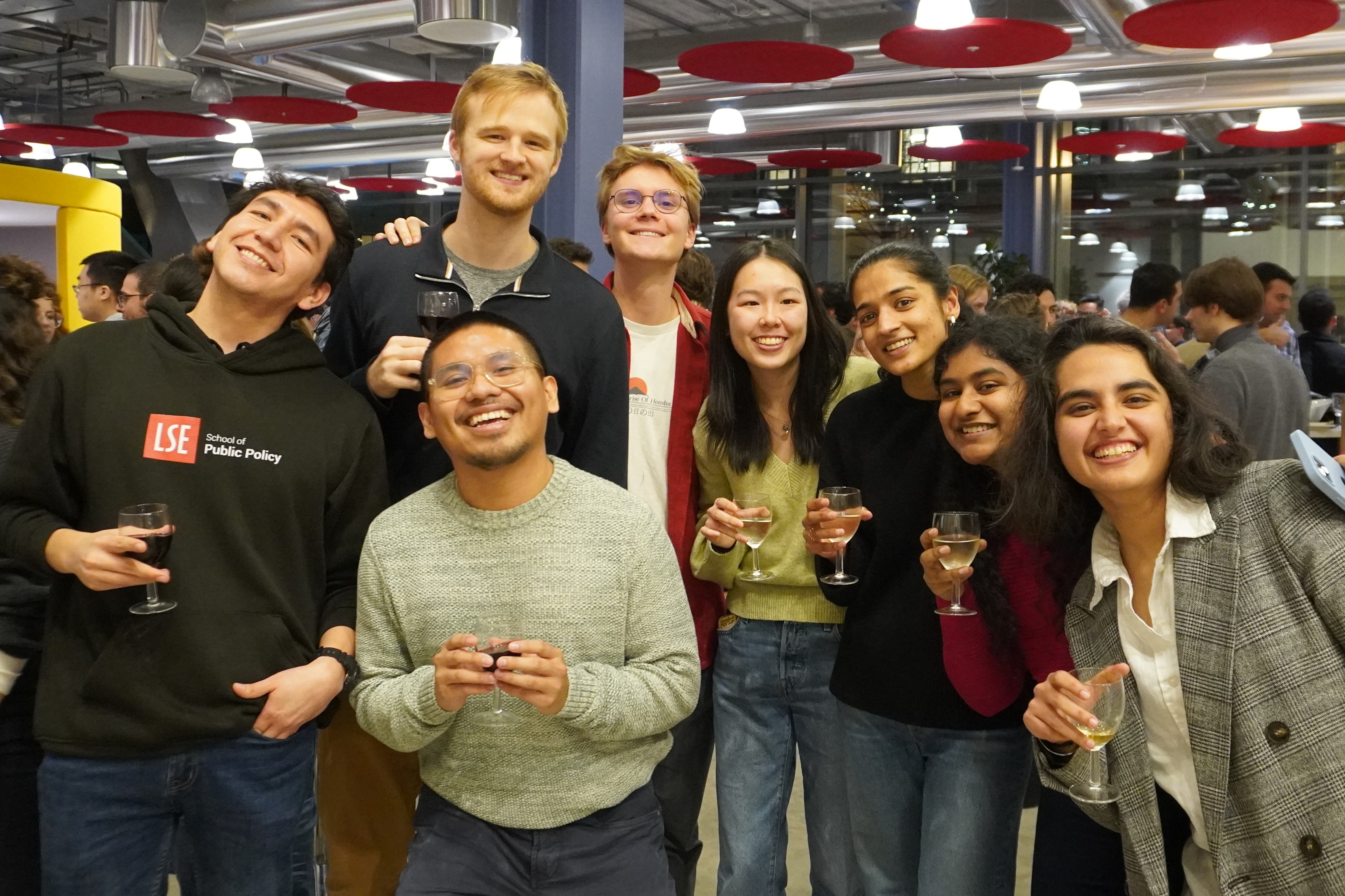 SPP Festive Drinks - students and alumni