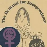 Front cover of a leaflet