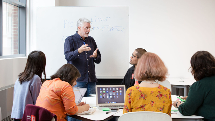 Students in a class