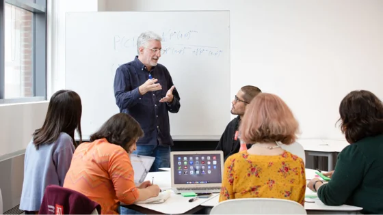 Students in a class