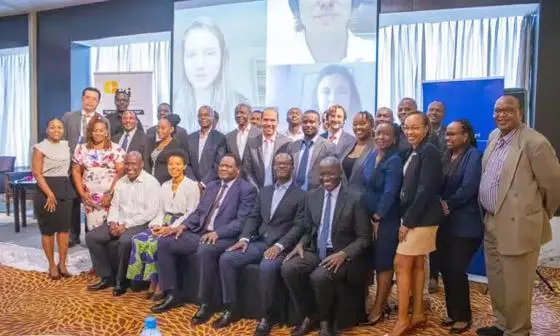 The launch of the "Improving competitiveness of the manufacturing sector in Tanzania" event.