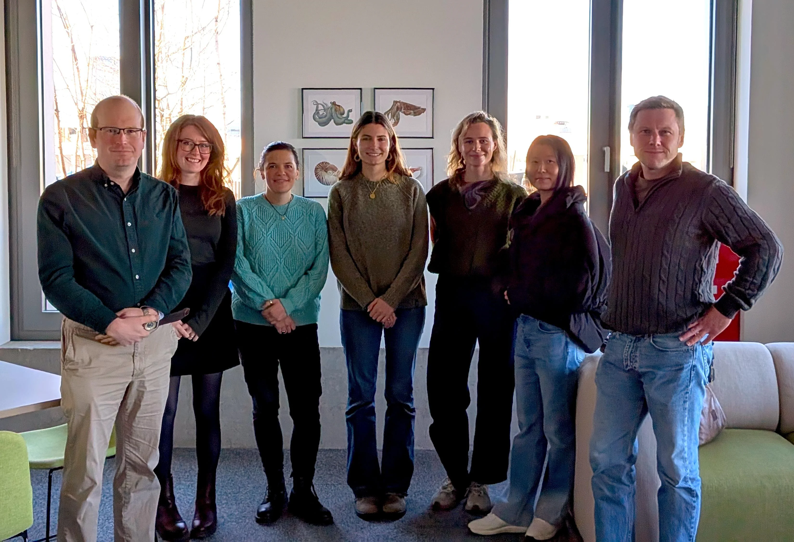 Team photo from November 2025