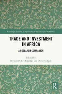Trade and Investment in Africa: a research companion