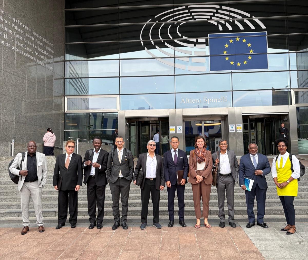 Members of the African Trade Programme at the Eurpopean Parliament