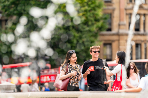 students in London