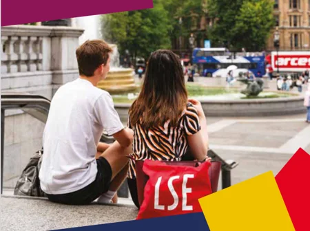 detail of LSE ug student guide cover