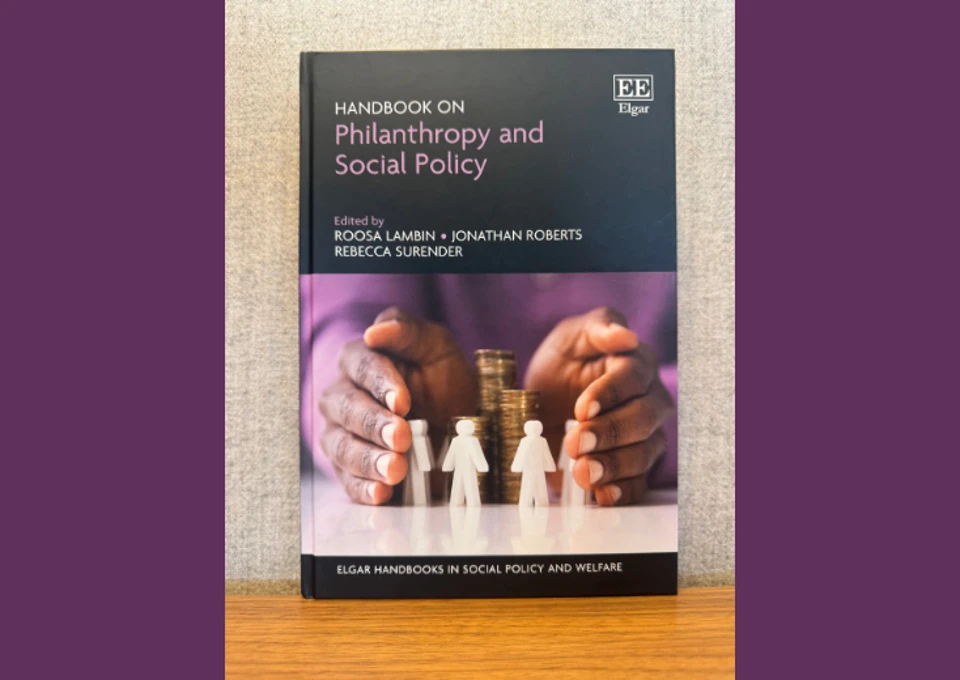 Book cover - Handook on Philanthropy and Social Policy