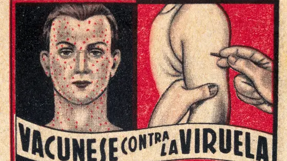 Vacunese contra la viruela