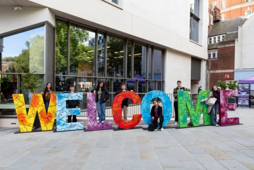 welcome banner