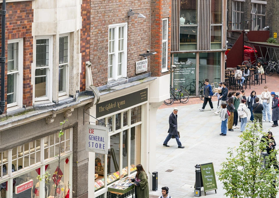 Campus during welcome week