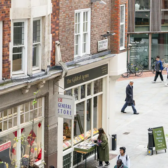 LSE campus during Welcome