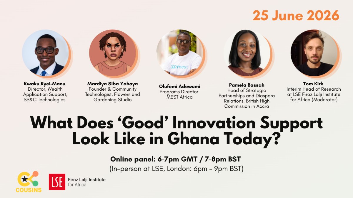 What Does ‘Good’ Innovation Support Look Like in Ghana Today?