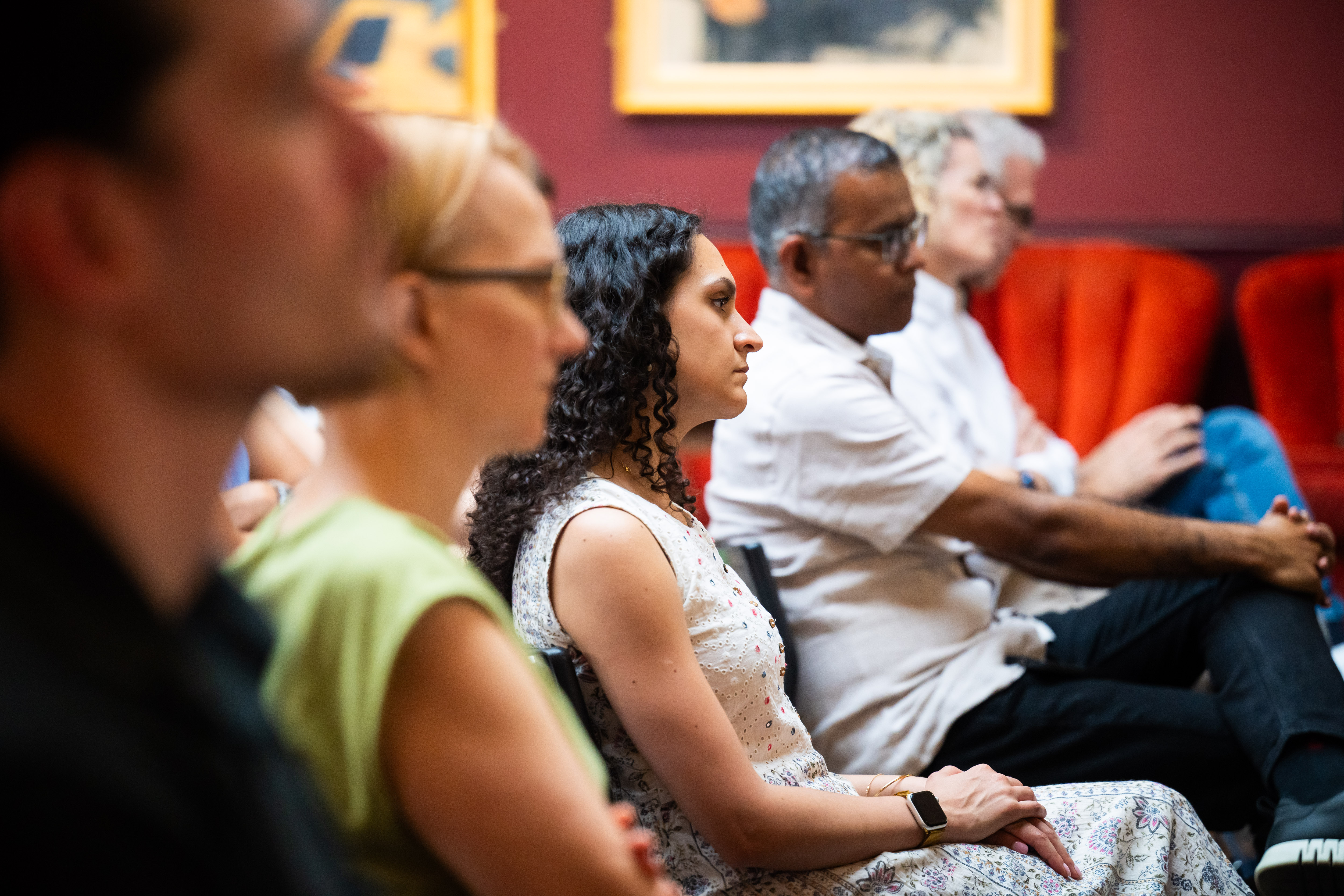 audience at a talk