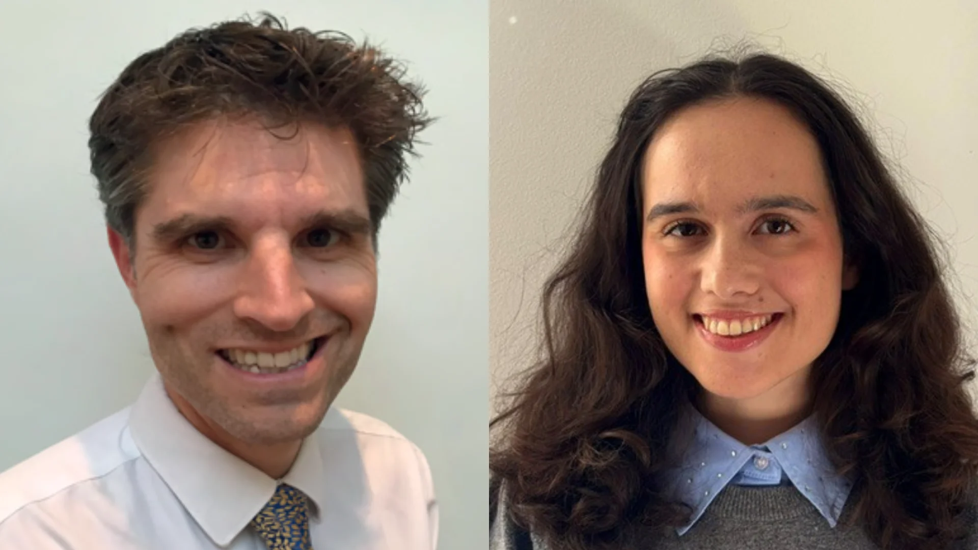 William Reynolds and Charlotte Yung for SPP Alumni Mentorship programme
