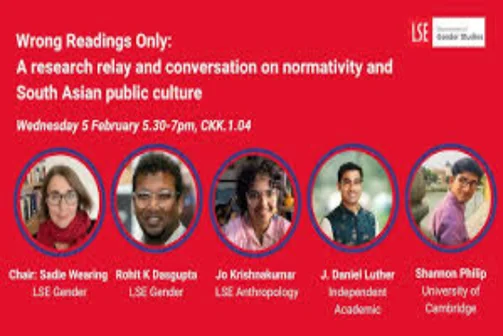 Wrong readings only event poster