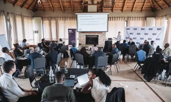 First edition of the ZEL Data for Policy Workshop, February 2025. Photo by IGC via Grey Rabbit Media, Lusaka
