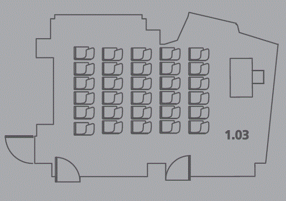 Floorplan of CLM.1.03