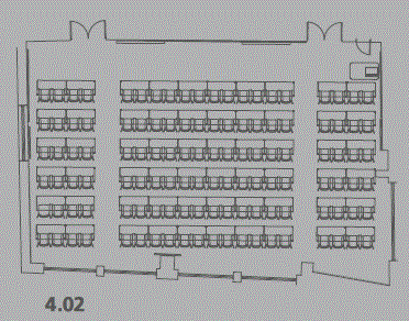 Floorplan of CLM.4.02