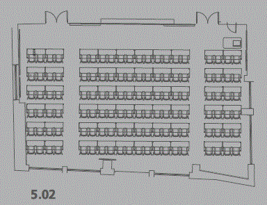 Floorplan of CLM.5.02