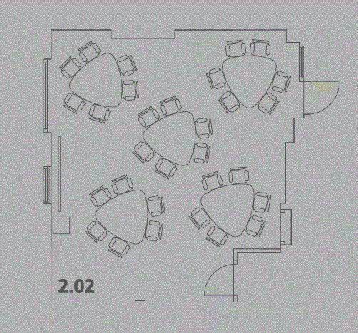 Floorplan of KSW.2.02