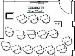 Floorplan of KSW.2.11