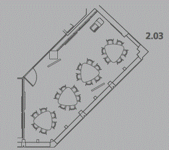 Floorplan of PAN.2.03