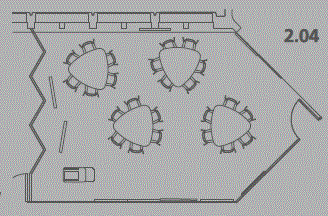 Floorplan of PAN.2.04