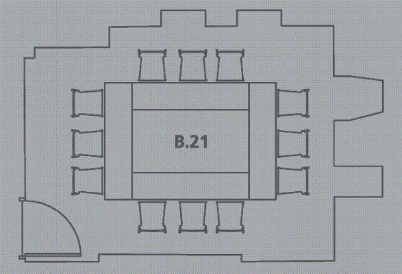 Floorplan of SAL.B.21