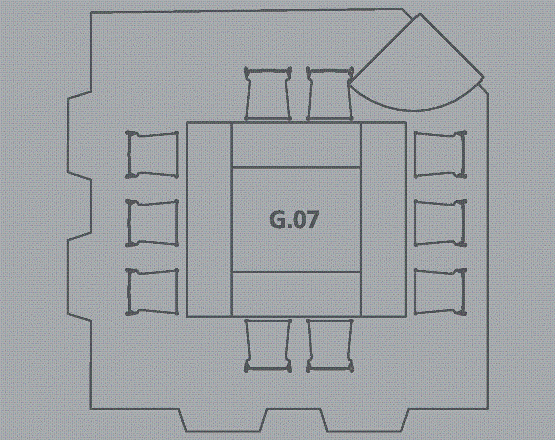 Floorplan of SAL.G.07