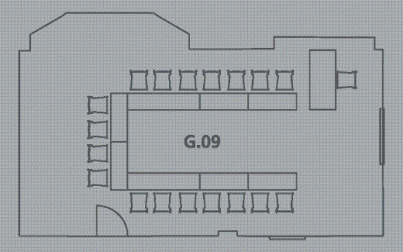 Floorplan of SAL.G.09