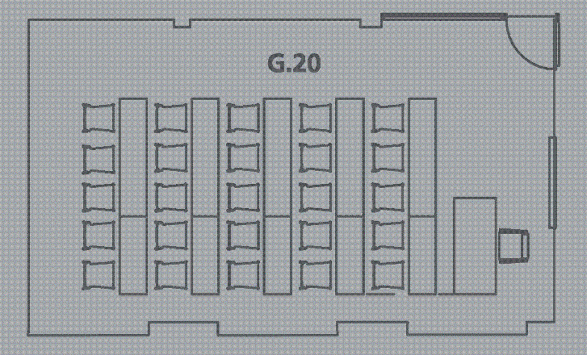 Floorplan of SAL.G.20