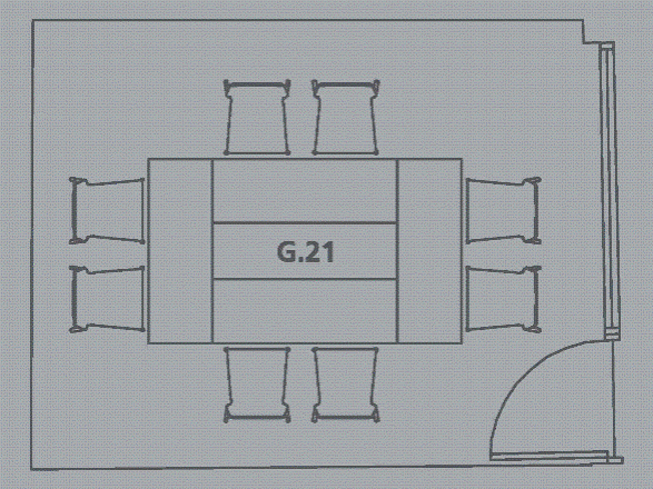 Floorplan of SAL.G.21