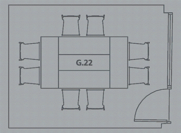 Floorplan of SAL.G.22
