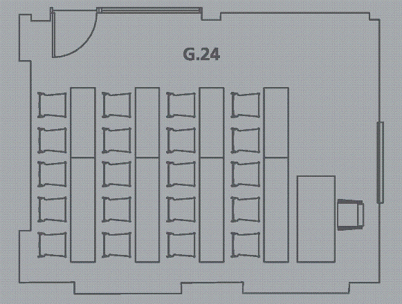 Floorplan of SAL.G.24