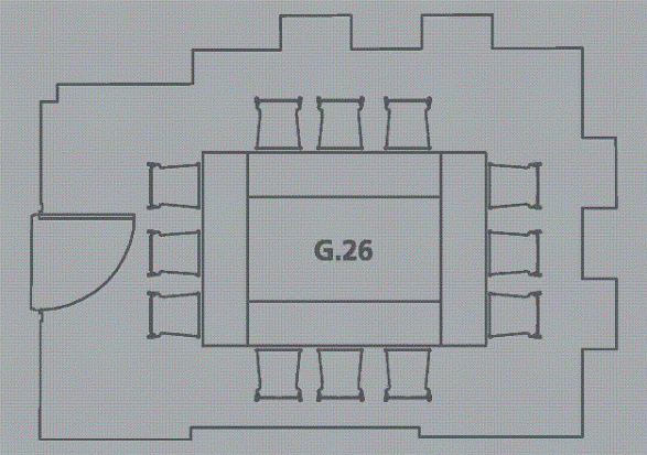 Floorplan of SAL.G.26