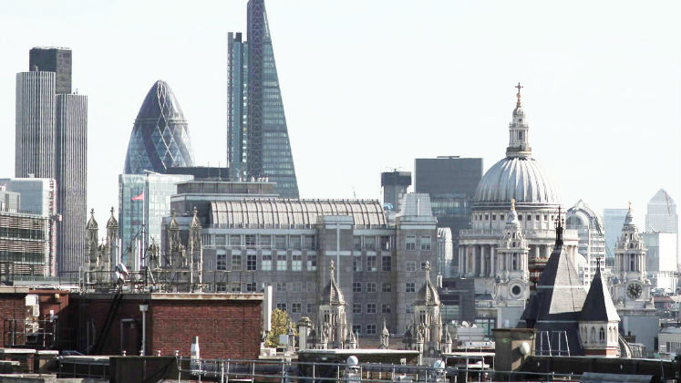 London city skyline