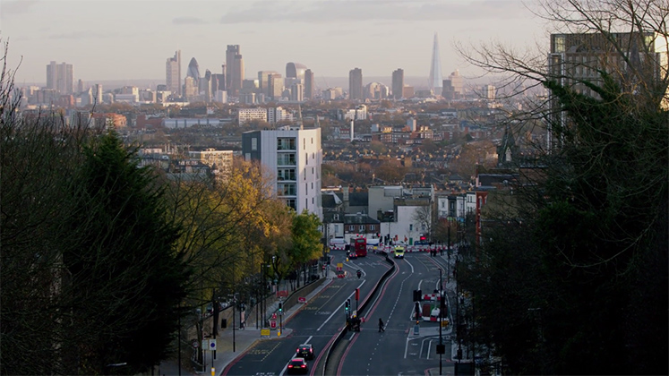 Skyline of London