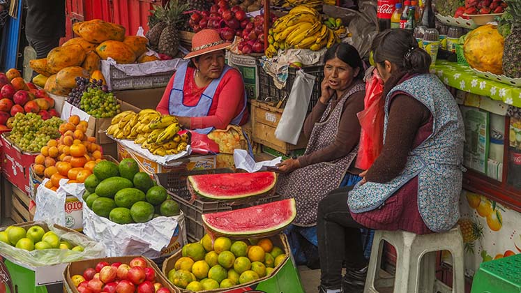 Market in Bolivia