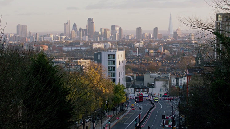 London skyline