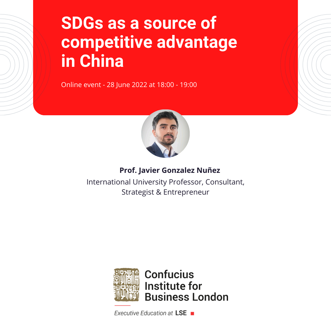 SDGs as a source of competitive advantage in China