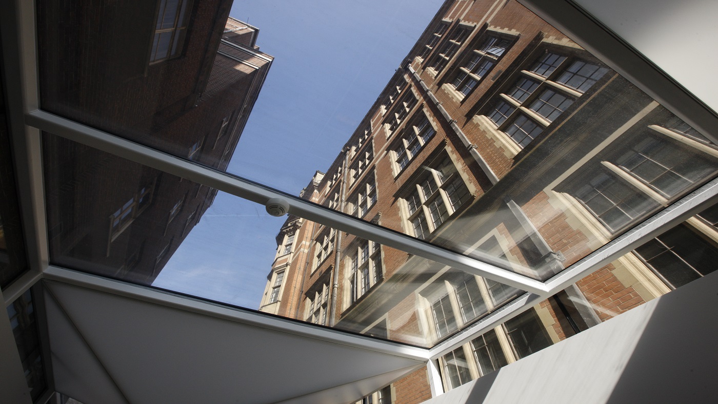 Entrance of the 32 Lincoln's Inn Field's building