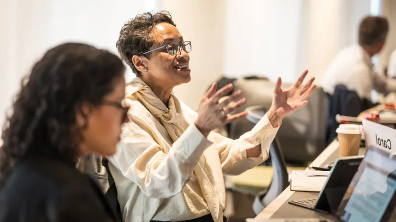 Executives in a classroom Private Equity and Venture Capital