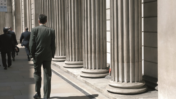 Bank of England city workers