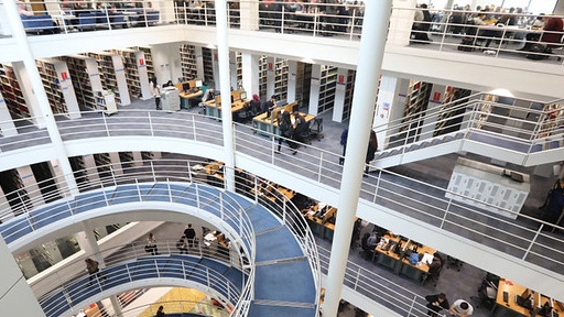 LSE library staircase