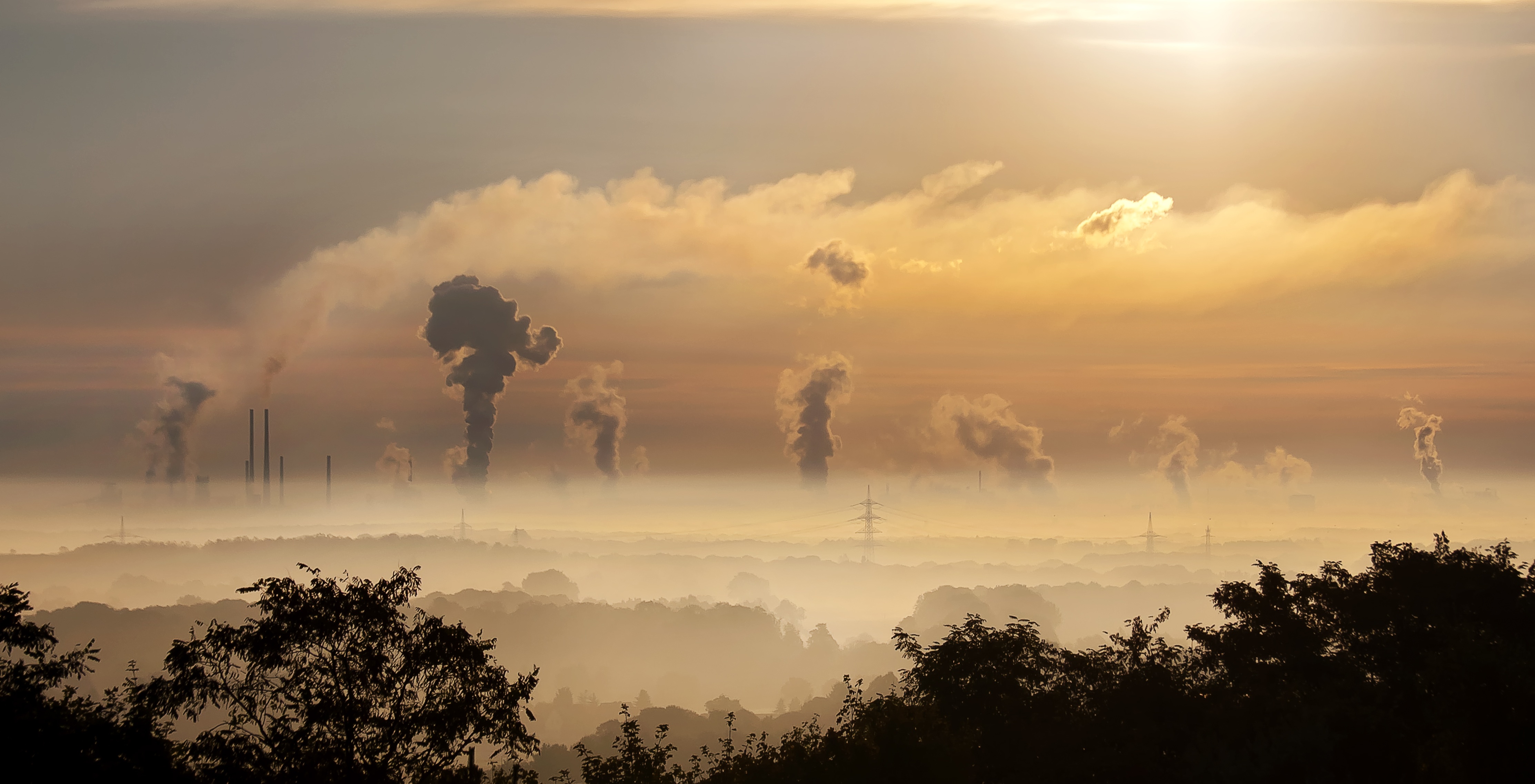 industry-sunrise-clouds-fog-39553