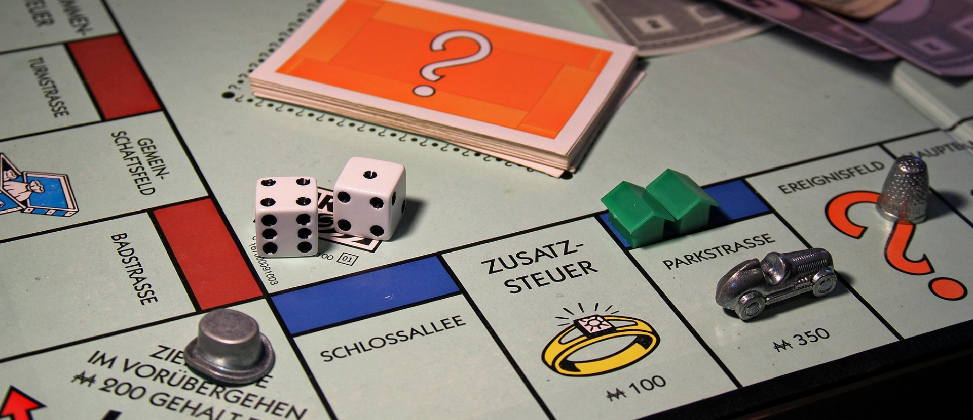 Photo of a Monopoly board