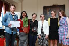 Grantham Research Institute wins Platinum Green Impact award