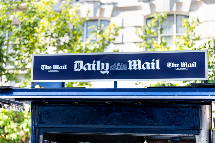 Daily Mail still not taking climate change seriously