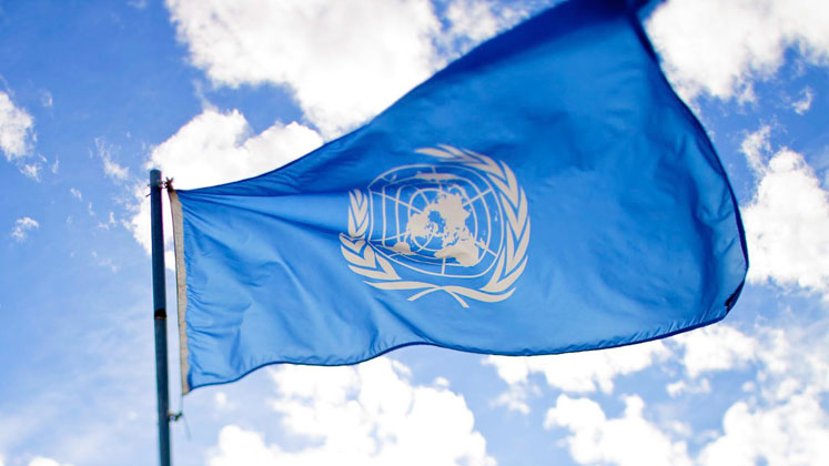 United Nations flag